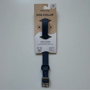 Wild One Dog Collar - M (12-15") - Blue